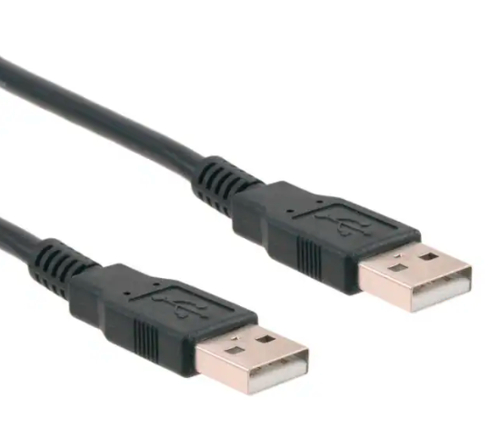 102-1020-BL-00300 CBL USB2.0 A PLUG TO A PLG 9.84'