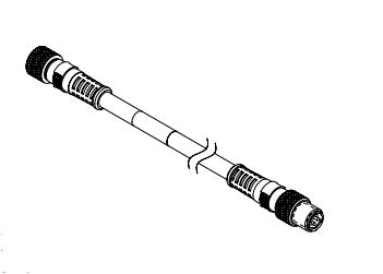 1200790311 MIC 4P FP ULOCK 5M ST #18/4 PVC SS
