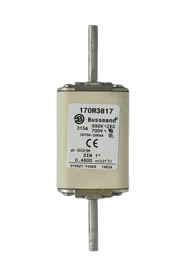 Fuse size 1, 690 Vac (IEC)700 Vac (UL),315A fuse
