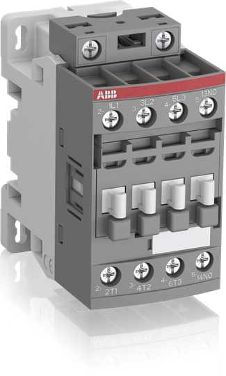 1SBL137001R1101 - AF09-30-01-11 CONTACTOR 3P 4KW 9A AC3, COIL 24-60V50/60HZ 20-60VDC, NC AUX