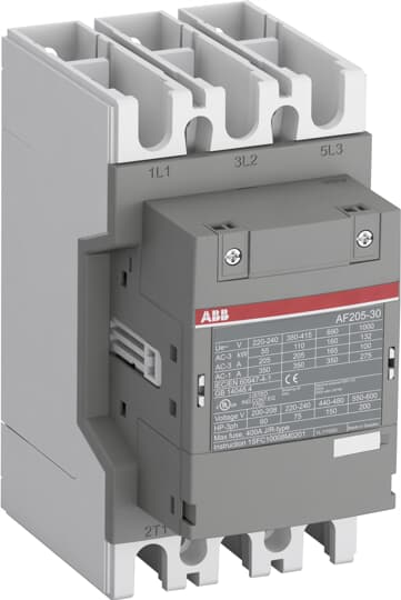 1SFL527002R1400 - CONTACTOR 3P 110KW 205A AC3, COIL 250-500V50/60HZ 250-500VDC