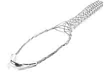 35037 Standard Duty Support Grip, Single Eye, Closed Mesh, Single Weave, Cable Diameter 50.80-63.25mm (2.000-2.490"), Approximate Break Strength 1705.51kg (3760 lbs)
