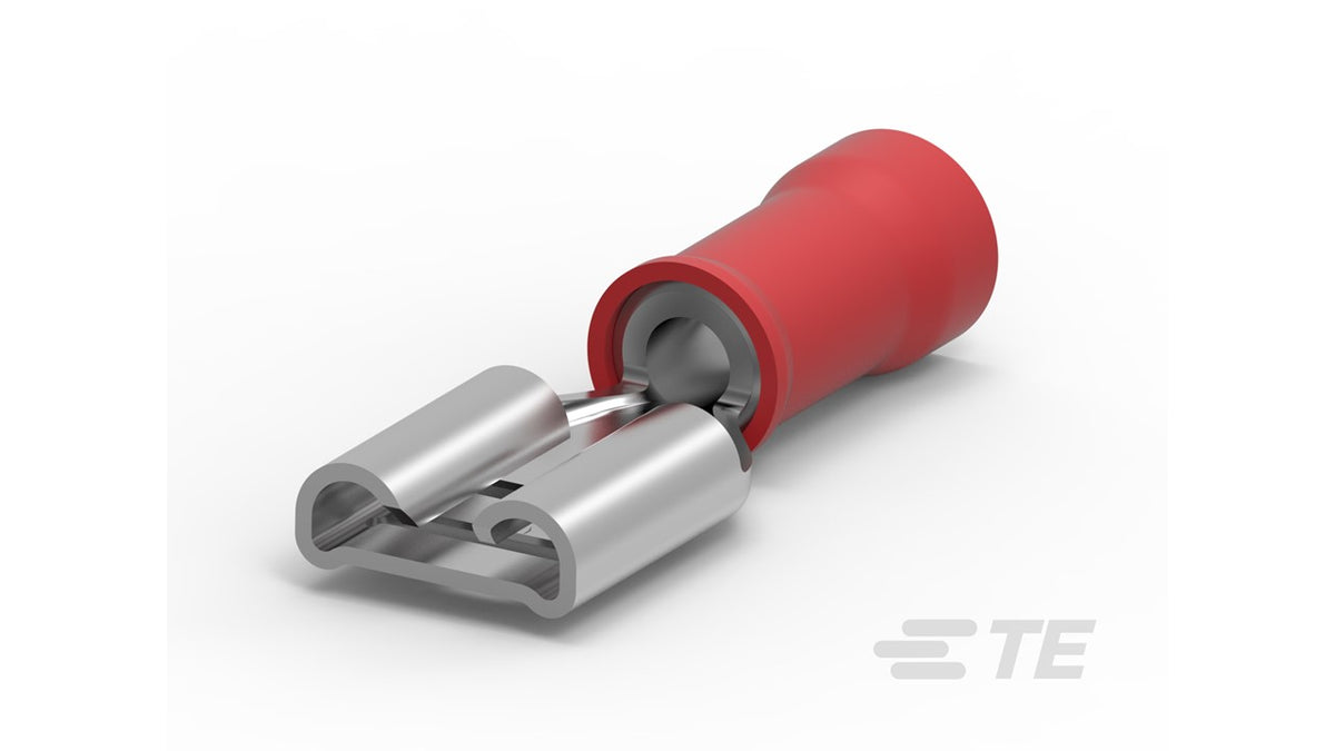 640903-1 Terminals PIDG RECPT 22-18 AWG red