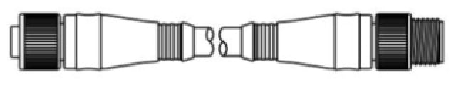 774030A03F200 Cables MIC 4P M/MFE 20' 18/4 PVC