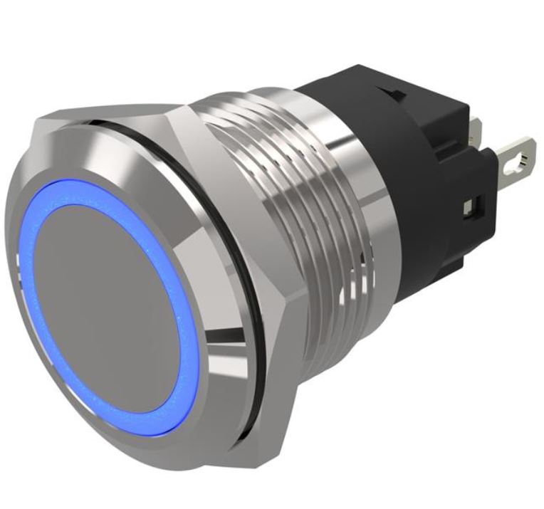 82-5151.0124 INDICATOR PANEL LED BLUE 7MA 24V