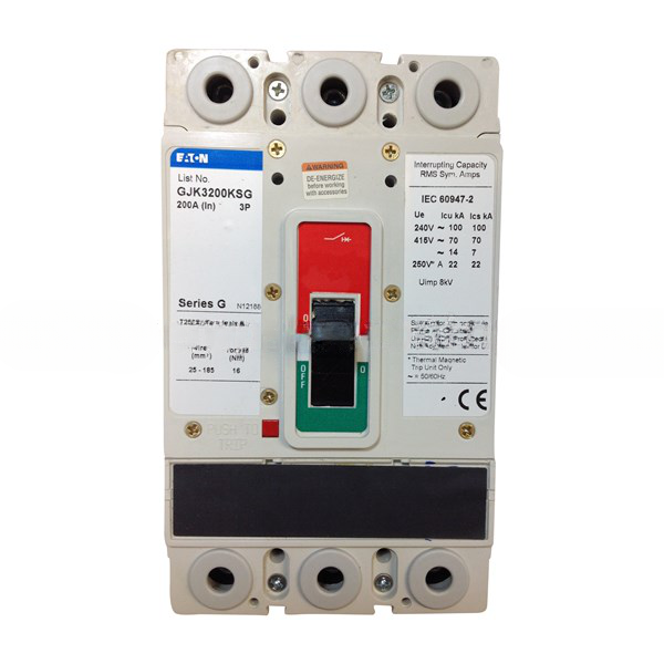 Eaton Series G complete molded case circuit breaker - GJK3200KSG