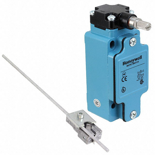 GLAA20A4J Switch Limit N.O./N.C. DPDT Side Rotary with Adju