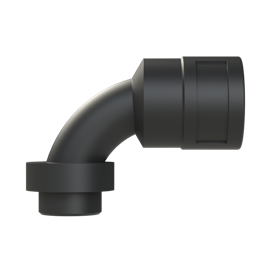 NVBV-M253-11 Cable Accessories Elbow Polyamide 6 Black