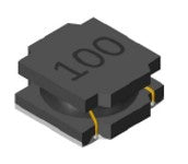 ESN6028100MFB Semi-Shielded Inductor, Operating temp.: -40℃~+125℃