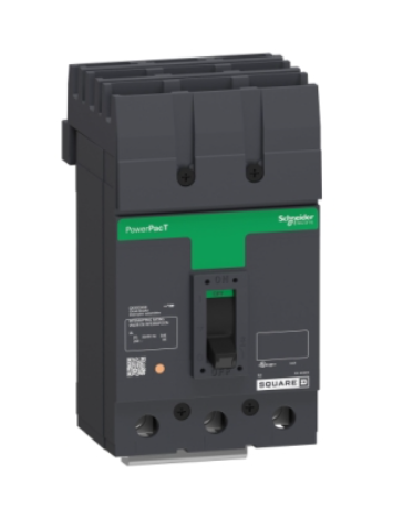 QGA32175 Circuit breaker, PowerPacT Q, 175A, 3 pole, 240VAC, 65kA, I-Line, thermal magnetic, 80%, ABC