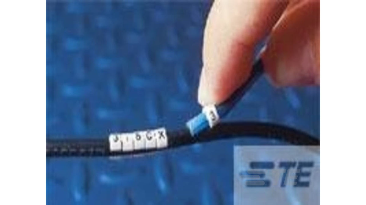 STD09W-PLUS Wire Labels&Markers SNAP ON .14-.18 MARKER