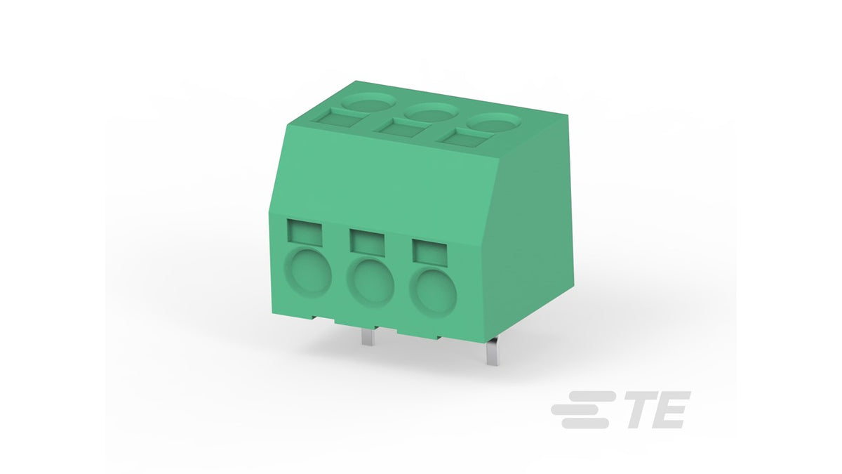 1-2834014-3 Fixed Terminal Blocks 3POS 5.0MM DES CONN.
