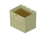 10059957-1071LF High Speed / Modular Connectors 150P VERT HEADER