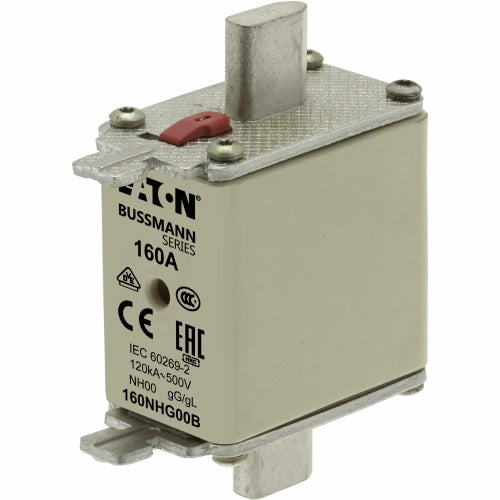 NH FUSE 160A 500V GG/GL SIZE 00
