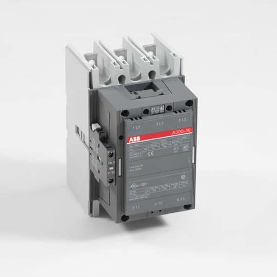 1SFL511001R8011 - 3 POLE CONTACTOR, 220-230V 50HZ / 230-240V 60HZ, 110KW (AC-3), 3NO, 1NO+1NC AUXILIARY CONTACT