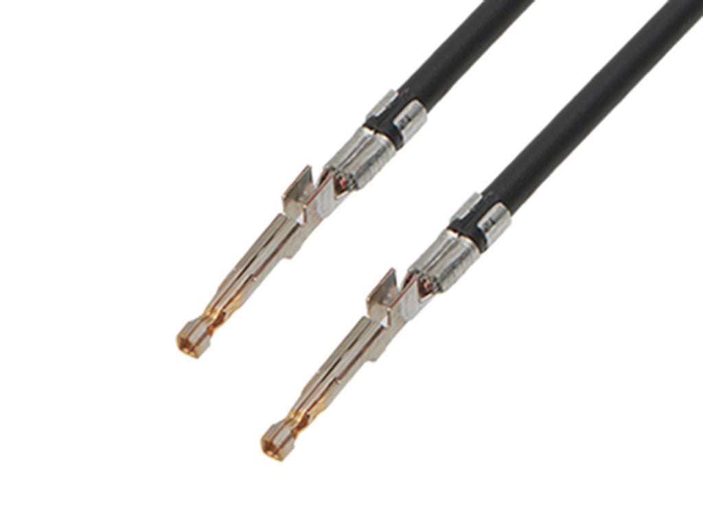 217470-1225 ULTRA-FIT F-F 450MM 16 AWG LEADS BK Au