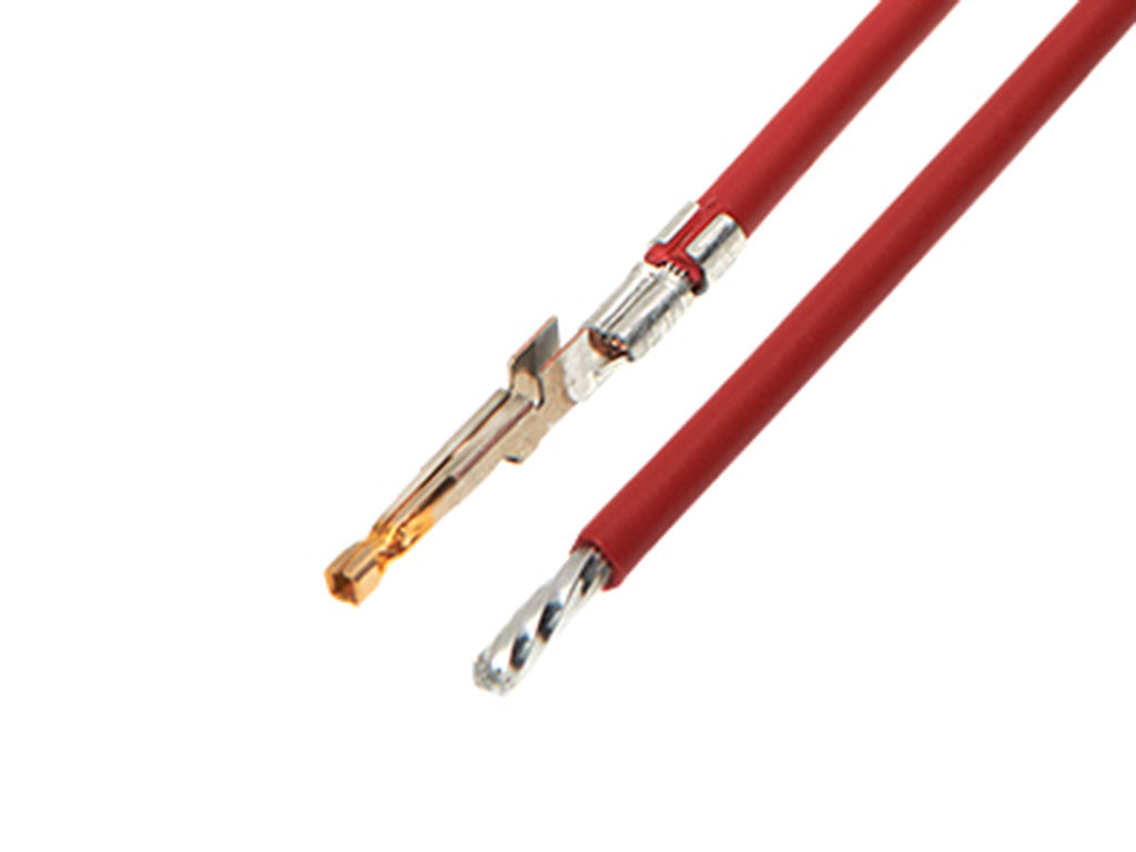 217471-2214 ULTRA-FIT F-S 300MM 18 AWG LEADS RD Au