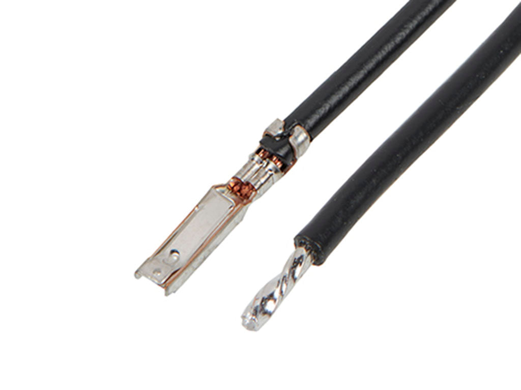 217841-1122 MIZU-P25 F-S 150MM 20 AWG LEAD UL BK Sn