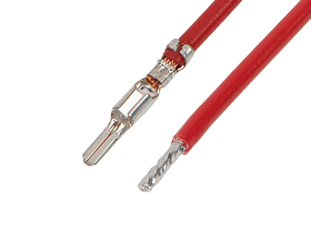 217843-2122 MIZU-P25 M-S 150MM 20 AWG LEAD UL RD Sn
