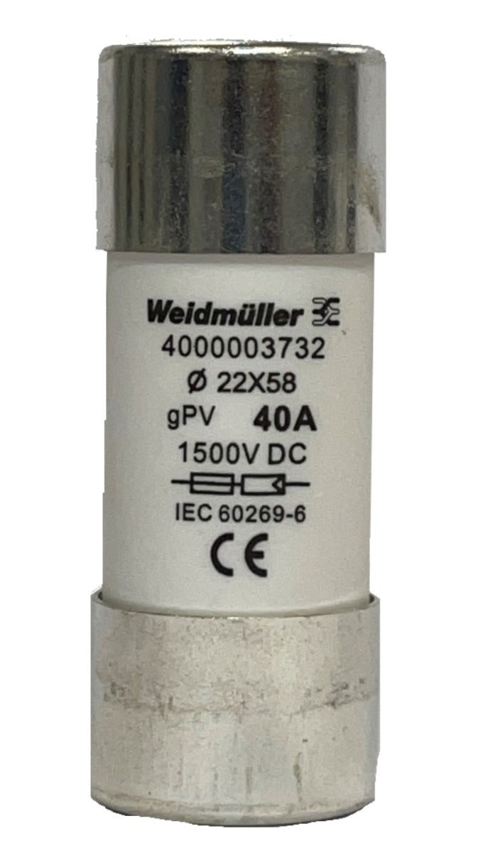 4000003732 FUSE WSFL 22X58 40A 1500VDC g
