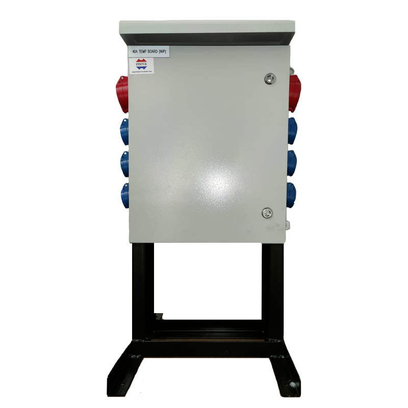 40A Temporary Panel with Stand Socket Outlet Assembly