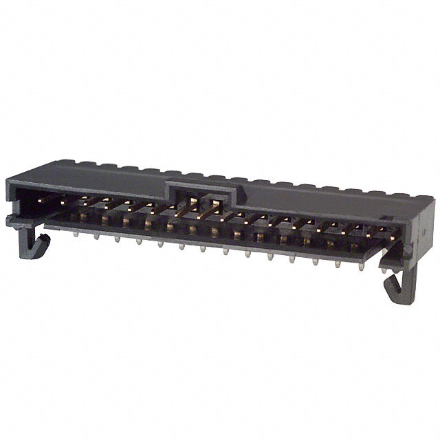 6-103672-5 LATCHING HDR SHRD 16 W/ HOLD-DN TIN CONT