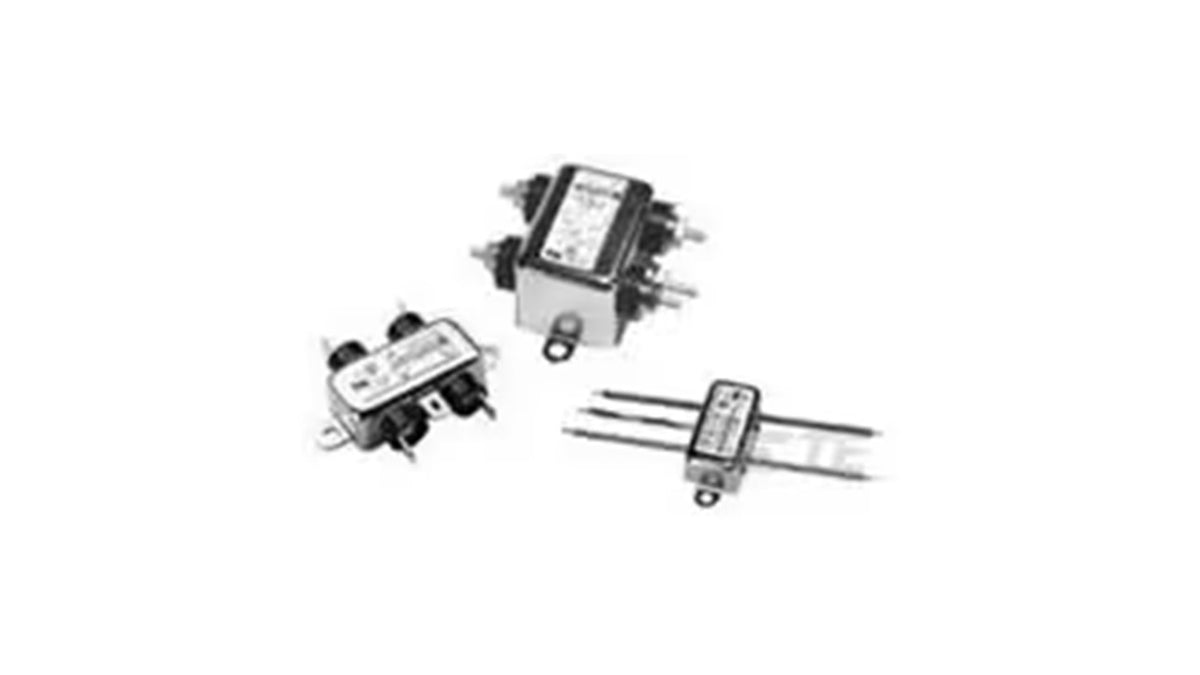 6609021-1 Power Line Filters 1A 1/4 FASTON FLANGE MOUNT