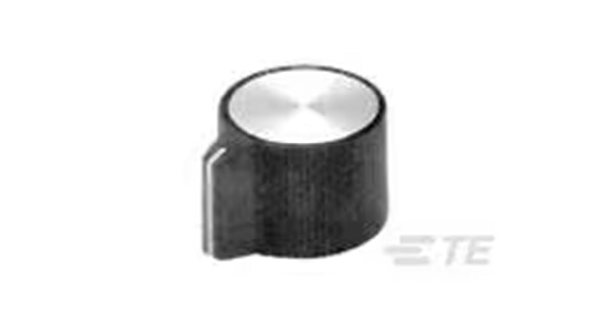 7-1437624-7 Knobs & Dials .76 LINE IND/PNT STR KNURL KNOB