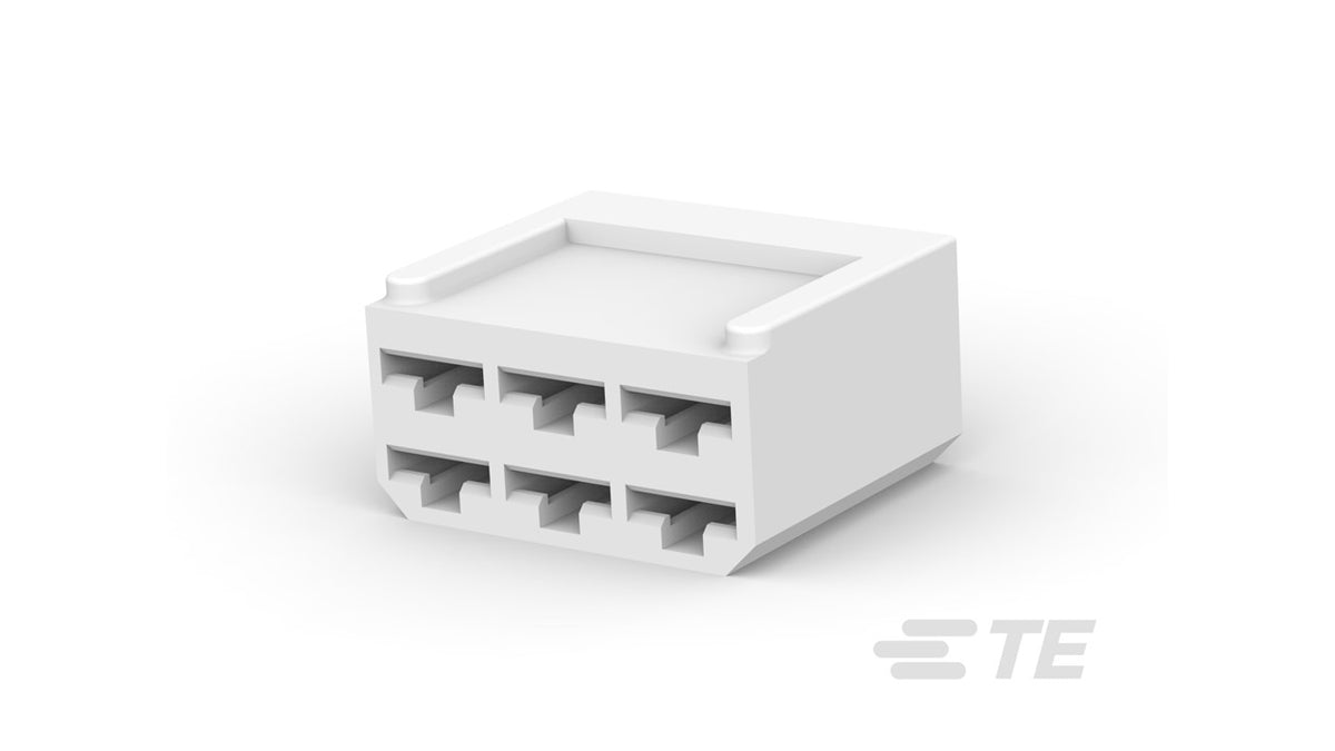 880297-1 6 WAY FF 250 HOUSING REC PA 6.6 NATURAL
