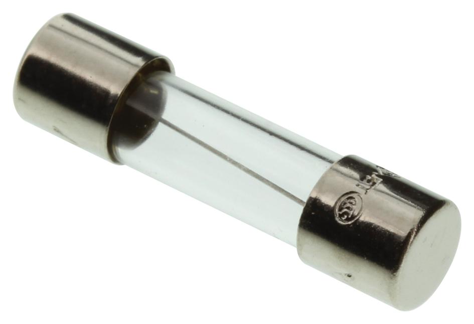 BK1/S506-1-R FUSE GLASS 1A 250VAC 5X20MM
