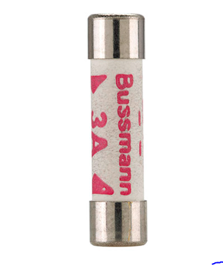BK1/TDC180-3A FUSE CARTRIDGE 3A 240VAC 8AG