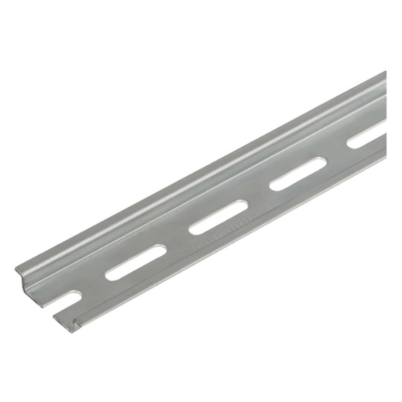 DIN RAIL 35MMX7.5MM SLOTTED 2M