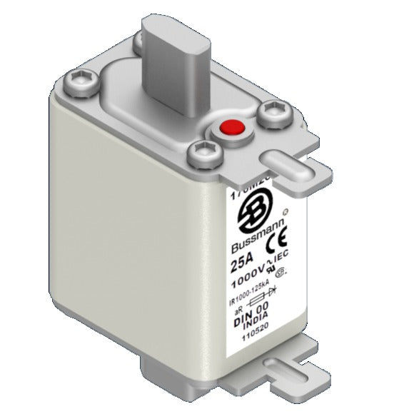 170M2674 FUSE 25A 1000V DIN 00 AR