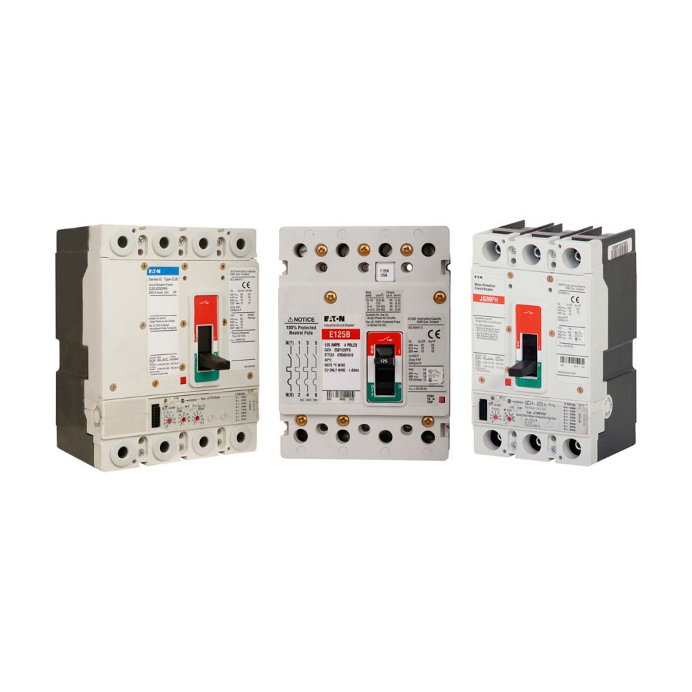 Eaton Series G complete molded case circuit breaker - GEB1080FFG