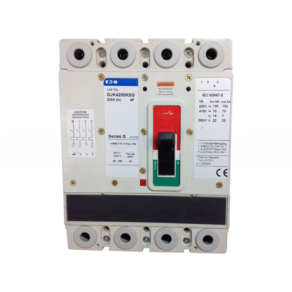Eaton Series G complete molded case circuit breaker - GJK4200KSG