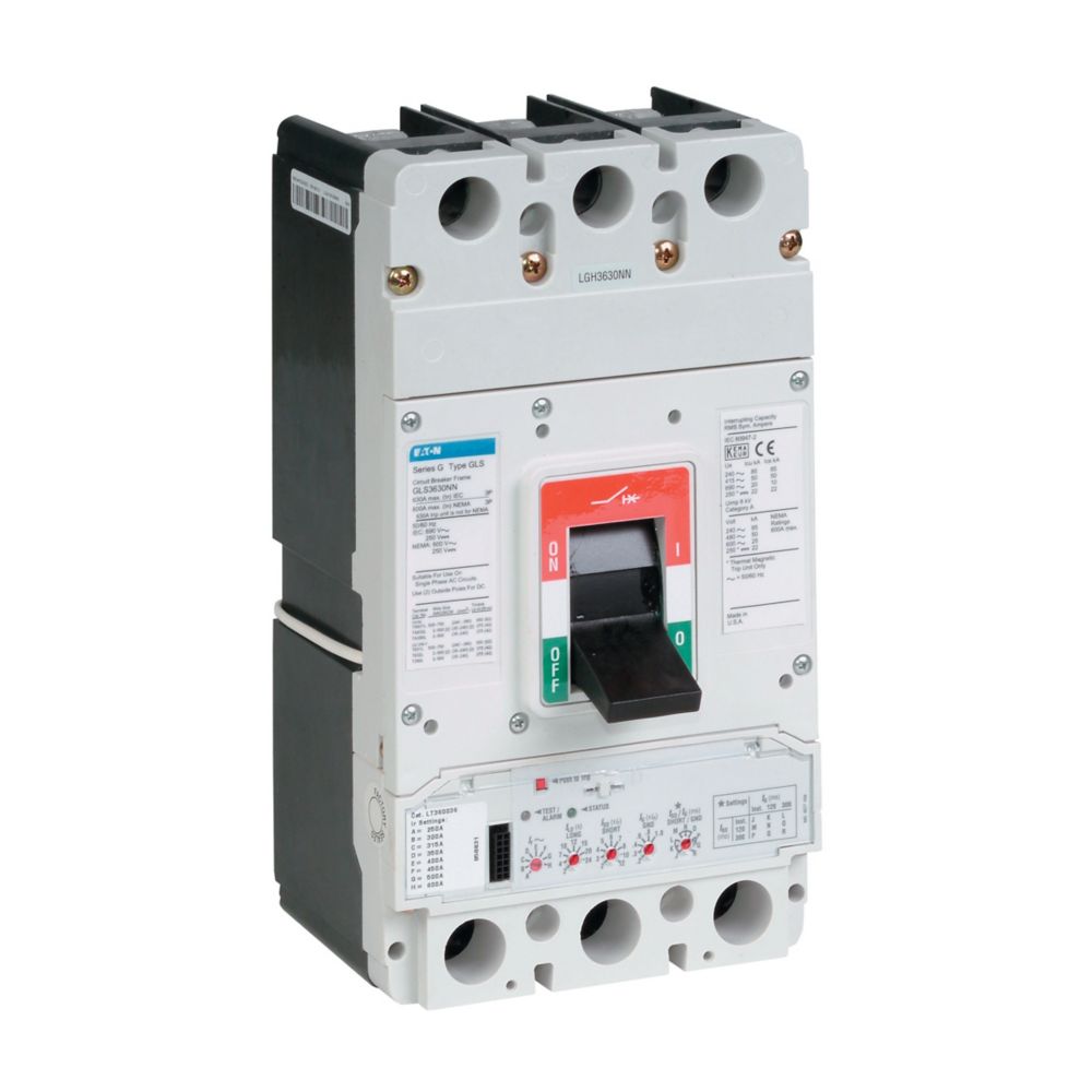 Eaton Series G complete molded case circuit breaker - GLS3630AAM