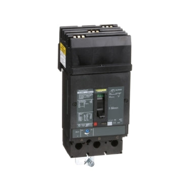 JJA36250 Circuit breaker, PowerPacT J, 250A, 3 pole, 600VAC, 25kA, I-Line, thermal magnetic, 80%, ABC