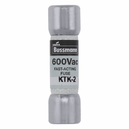 KTK-2 FUSE, CARTRIDGE, 2A, 10X38MM, FAST ACTING