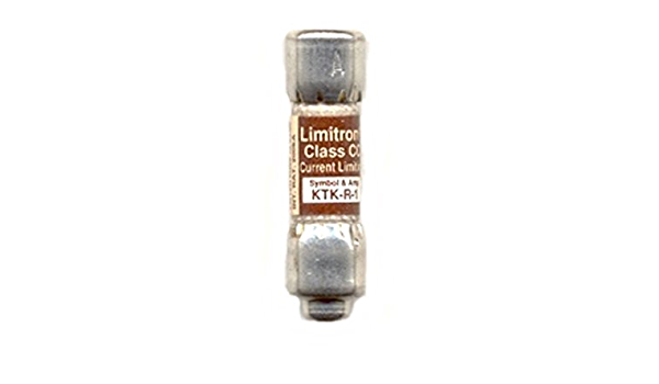 KTK-R-1 FUSE CARTRIDGE 1A 600VAC 5AG