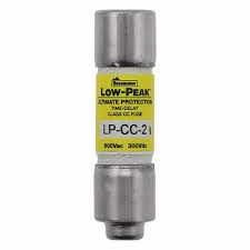 LP-CC-2 FUSE CARTRIDGE 2A 600VAC/300VDC