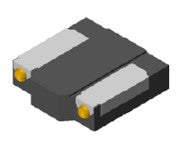 HC0412 10µH, 1.7A, 0412 Power Inductor, Shielded Molded Inductor, Operating temp.: -40°C ~ +125°C