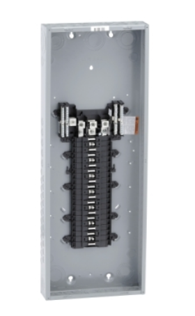 QO342L225G Load center, QO, 3 phase, 42 spaces, 42 circuits, 225A fixed main lugs, NEMA1, gnd bar