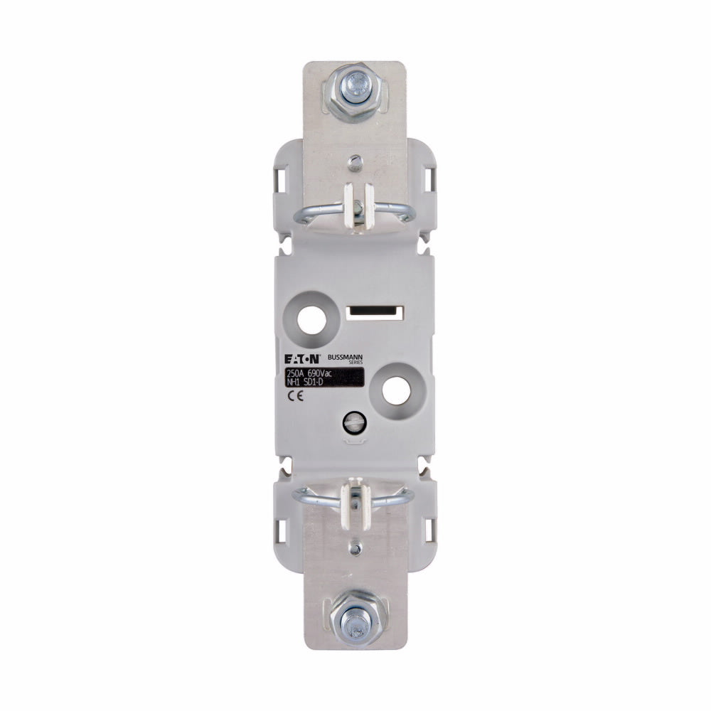 SCREW NH1 SINGLE POLE SILVER 1/4