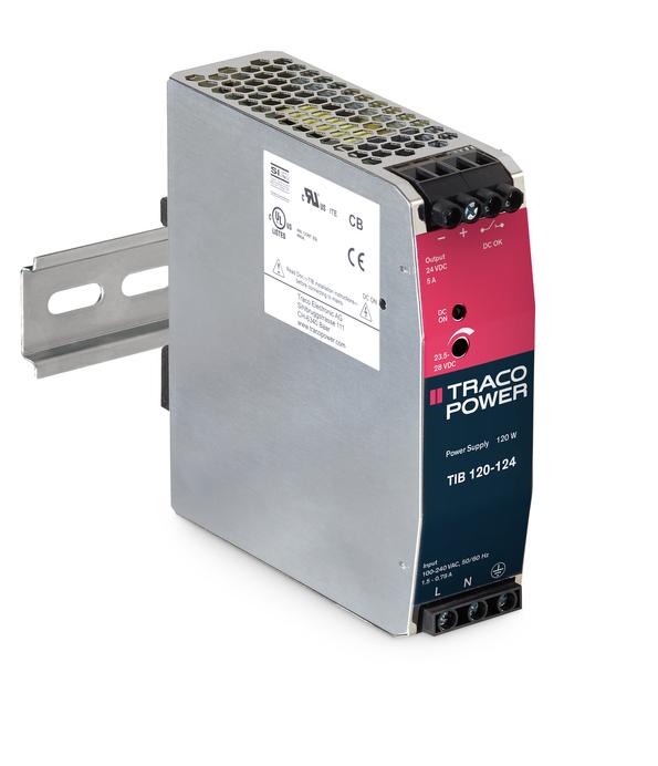TIB 120-124 120 Watt AC/DC Power Supply