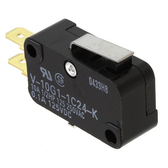 V-10G1-1C24-K Snap Acting/Limit Switch SPDT Momentary 10A