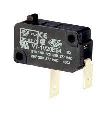 V7-1V20E94 Snap Acting/Limit Switch  SPST  Momentary  2.46mm